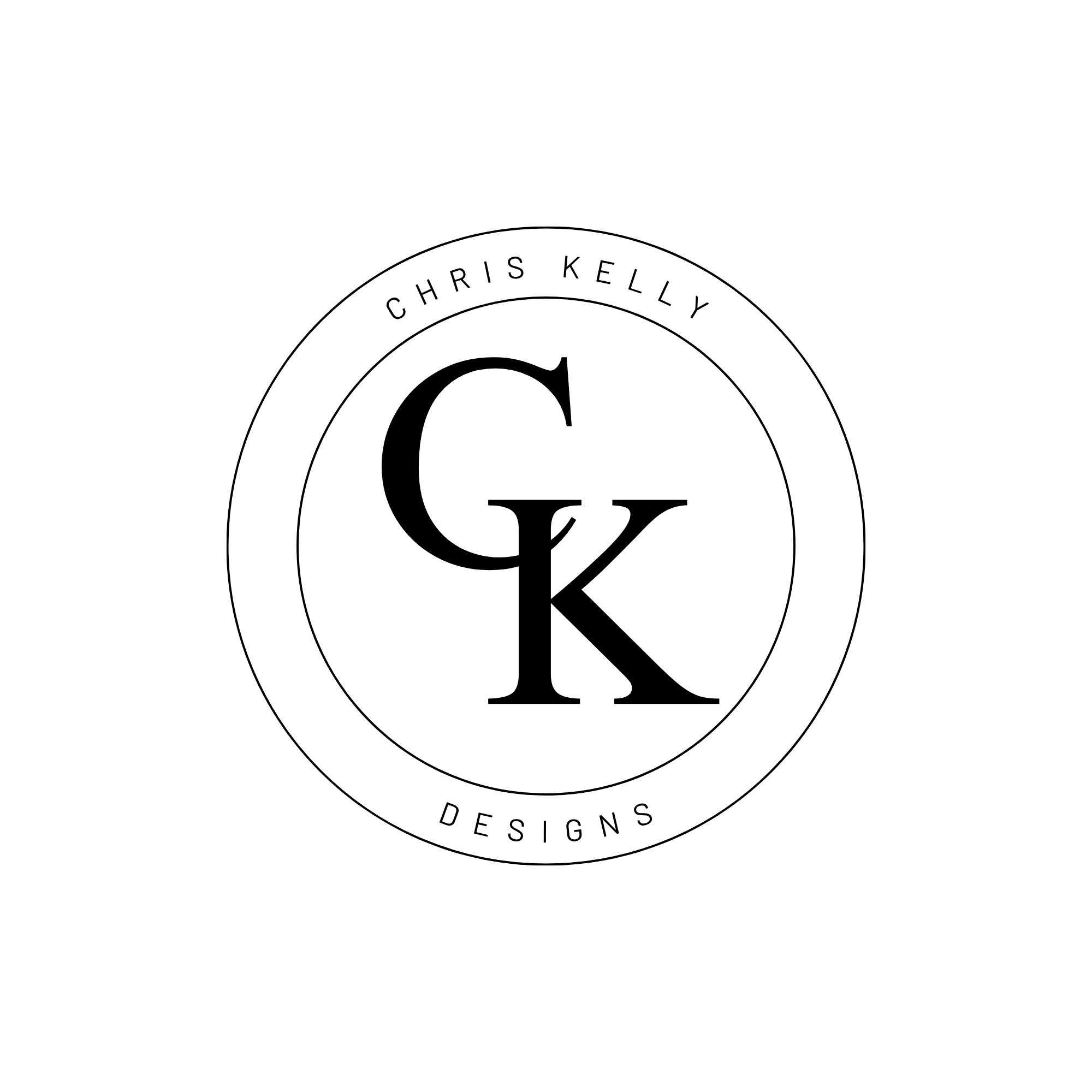 CK Designs small circular logo